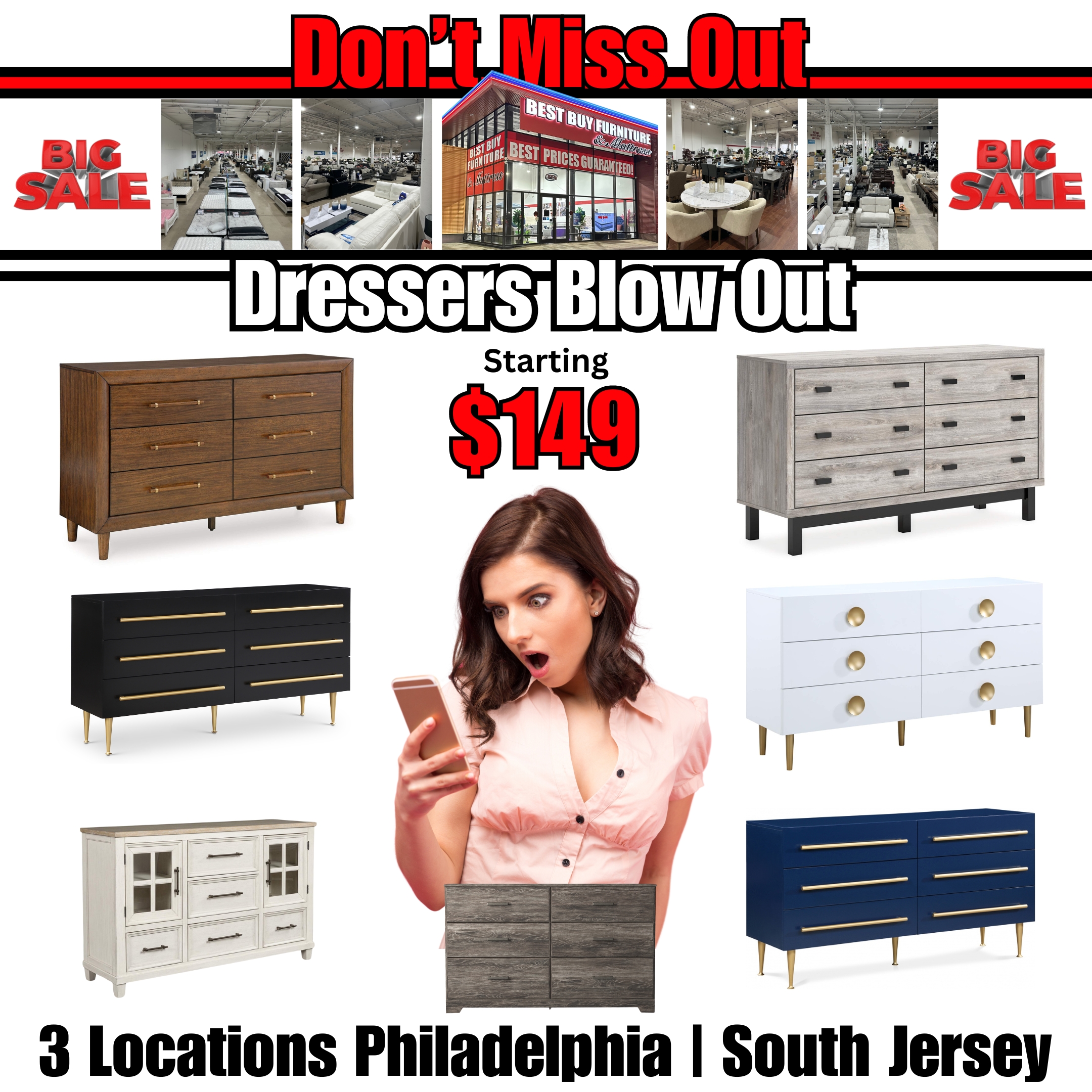 affordable dressers