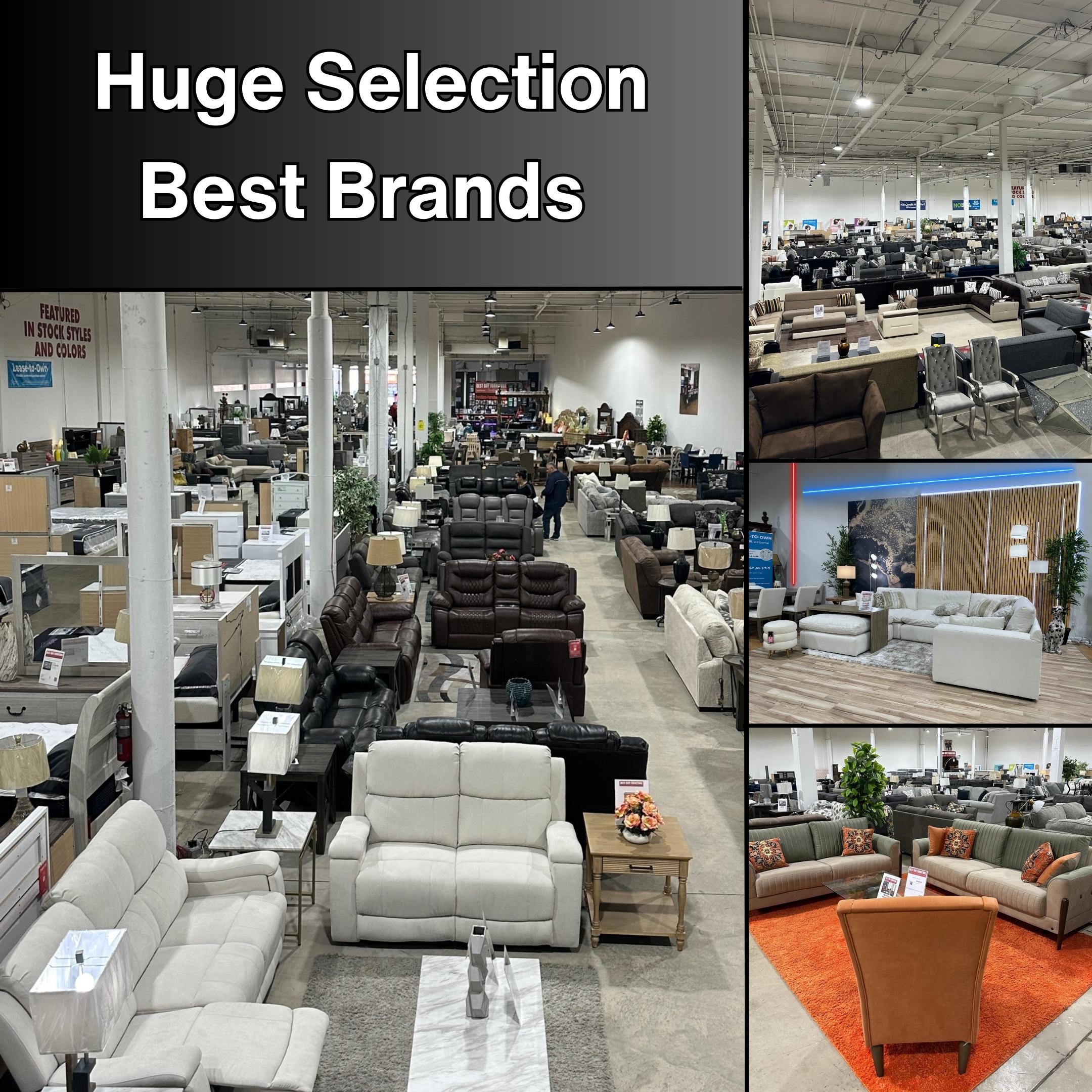 stylish sofas in phila showroom