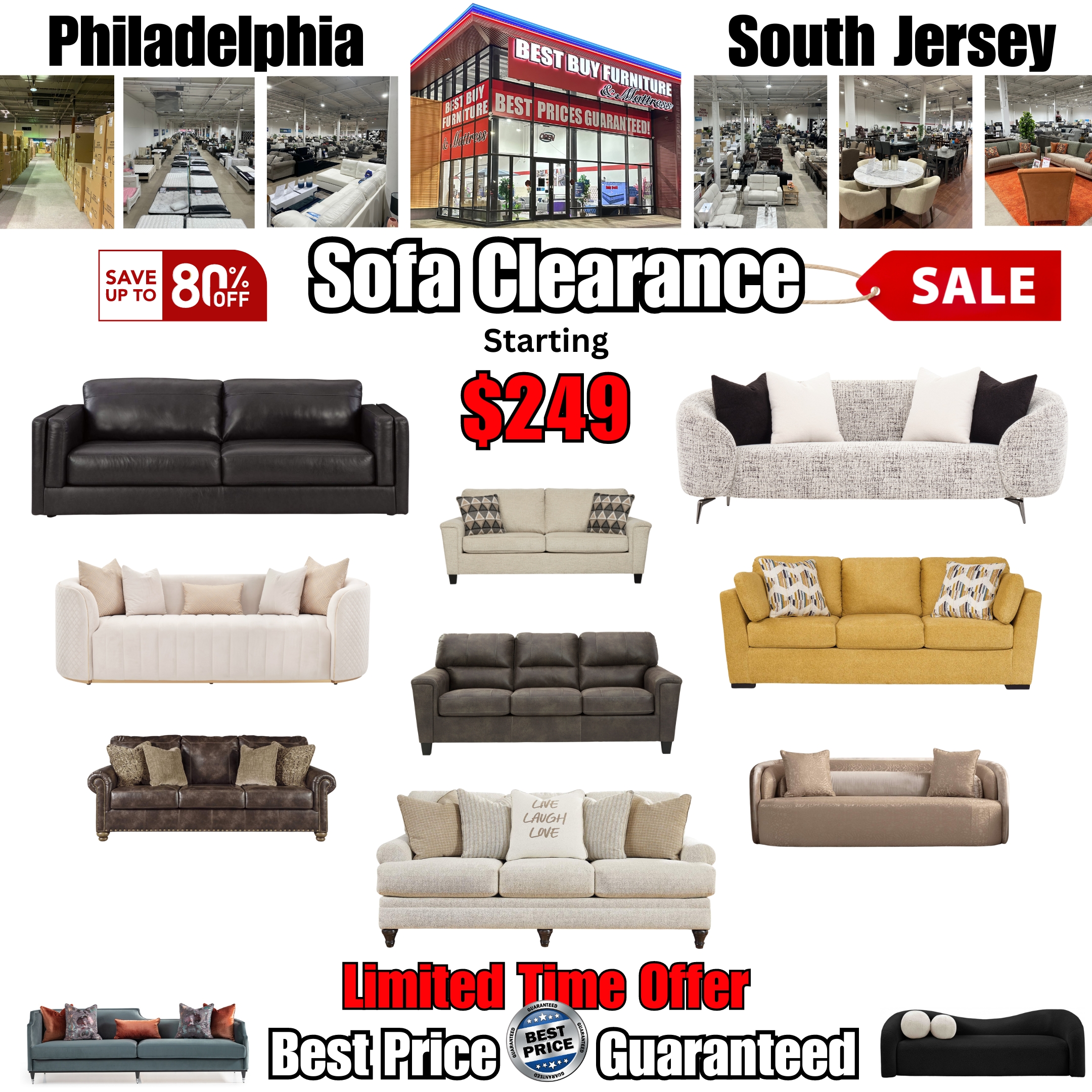 huge selection of stylish sofas